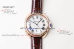 Perfect Replica New Fake Cartier Rose Gold Automatic Watch For Womens